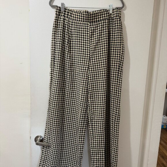 🖤 VICI Salanah Wide-Leg Gingham Pants - Size XL (fits like L) 🖤 - Picture 7 of 13